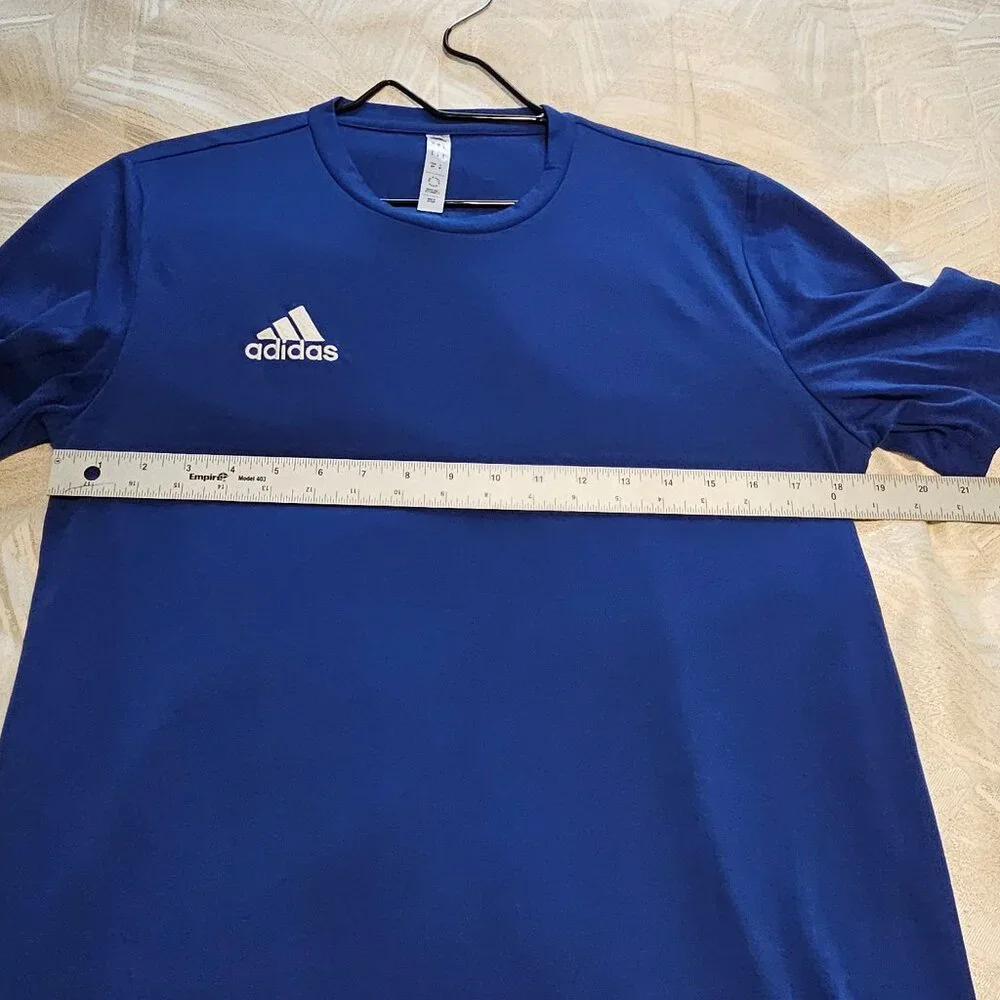 Men’s Blue Adidas T-Shirt, Small